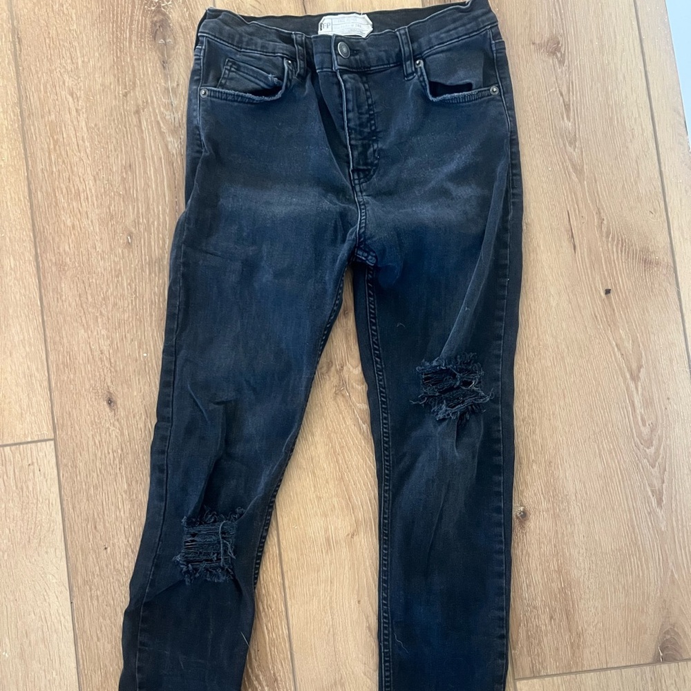 Free People distressed jeans